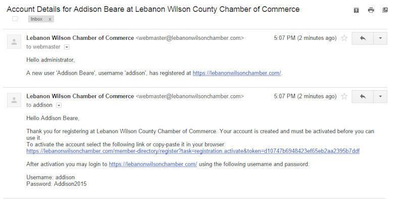 Registration Lebanon Wilson County Chamber Of Commerce